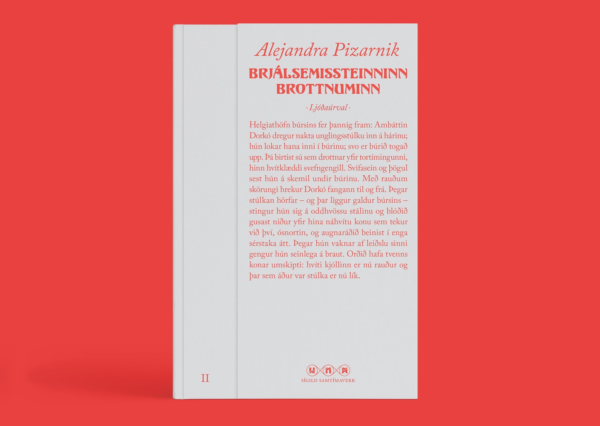 Brjálsemissteinninn brottnuminn - Alejandra Pizarnik